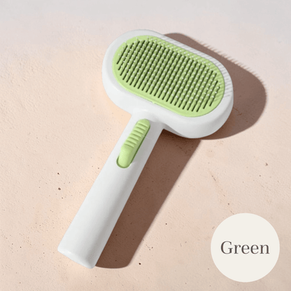 2-in-1 Self-Cleaning Pet Grooming Brush